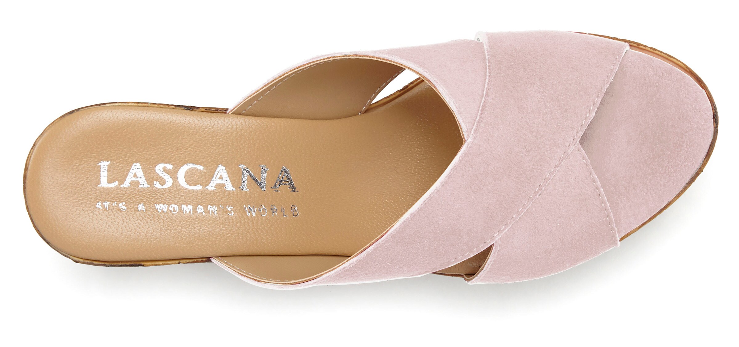 LASCANA Pantolette in rosé