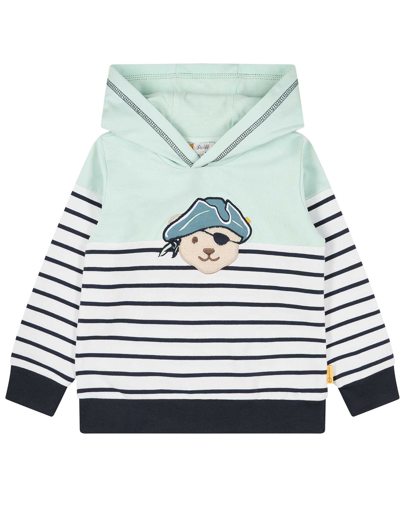Kapuzen-Sweatshirt ALIGATOR ISLAND in surf spray