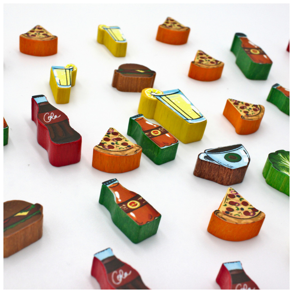 Food Chain Magnate Ketchup - Set d'autocollants