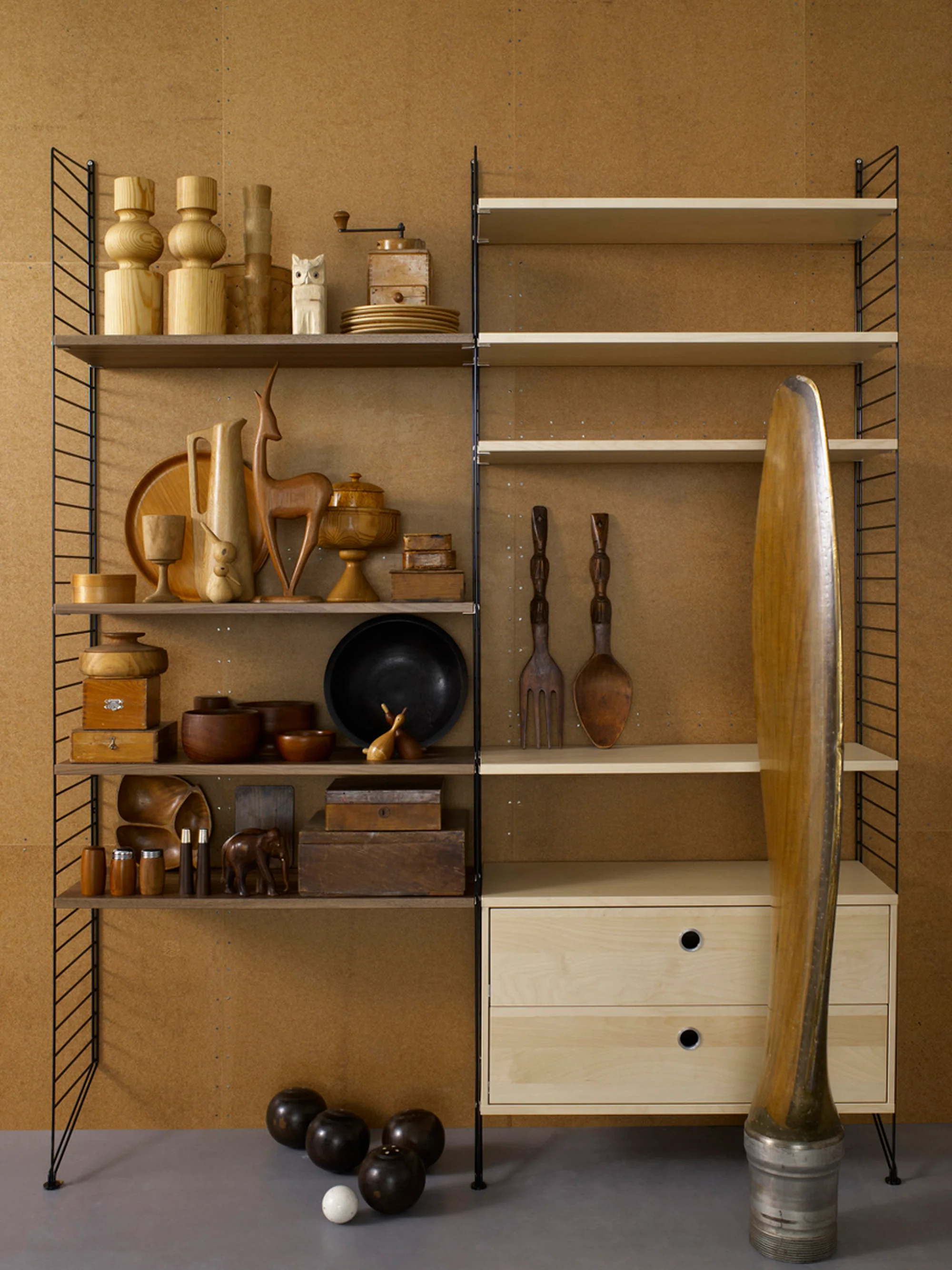 Kast String System met lades