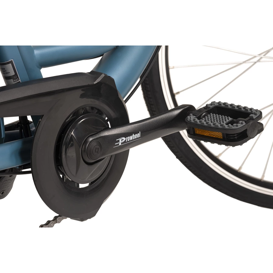 Adore E-Citybike Damen Hollandia Lido 28'' E-Bike 7 Gänge blau