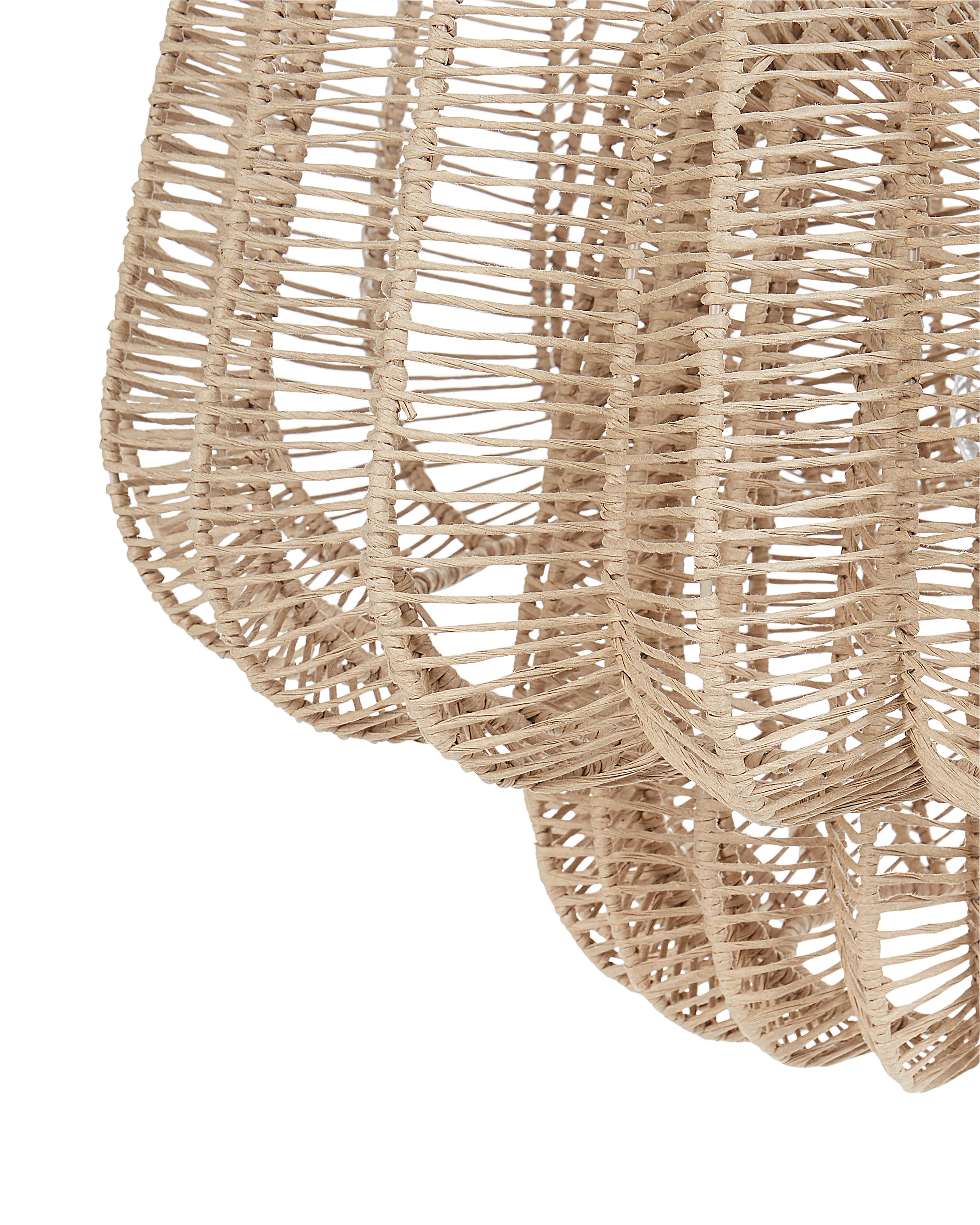 Hanglamp SAISI Papierkoord Beige
