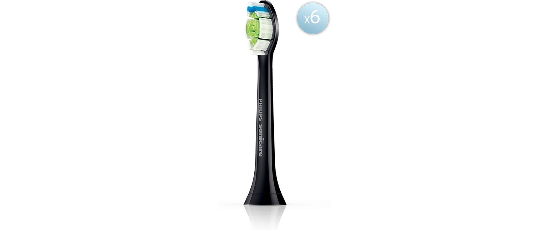 Zahnbürstenkopf Sonicare Optimal White HX6066/88 6 StückErsatzbürsten