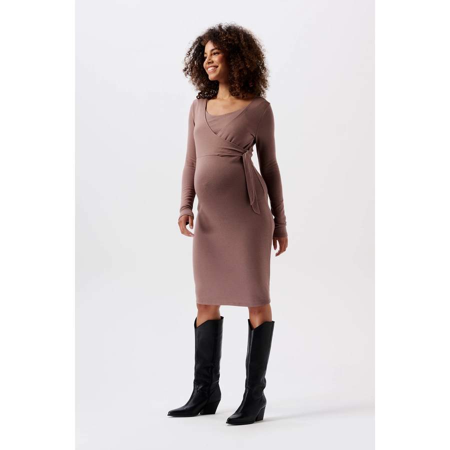 Noppies Still-Kleid Asa Deep Taupe