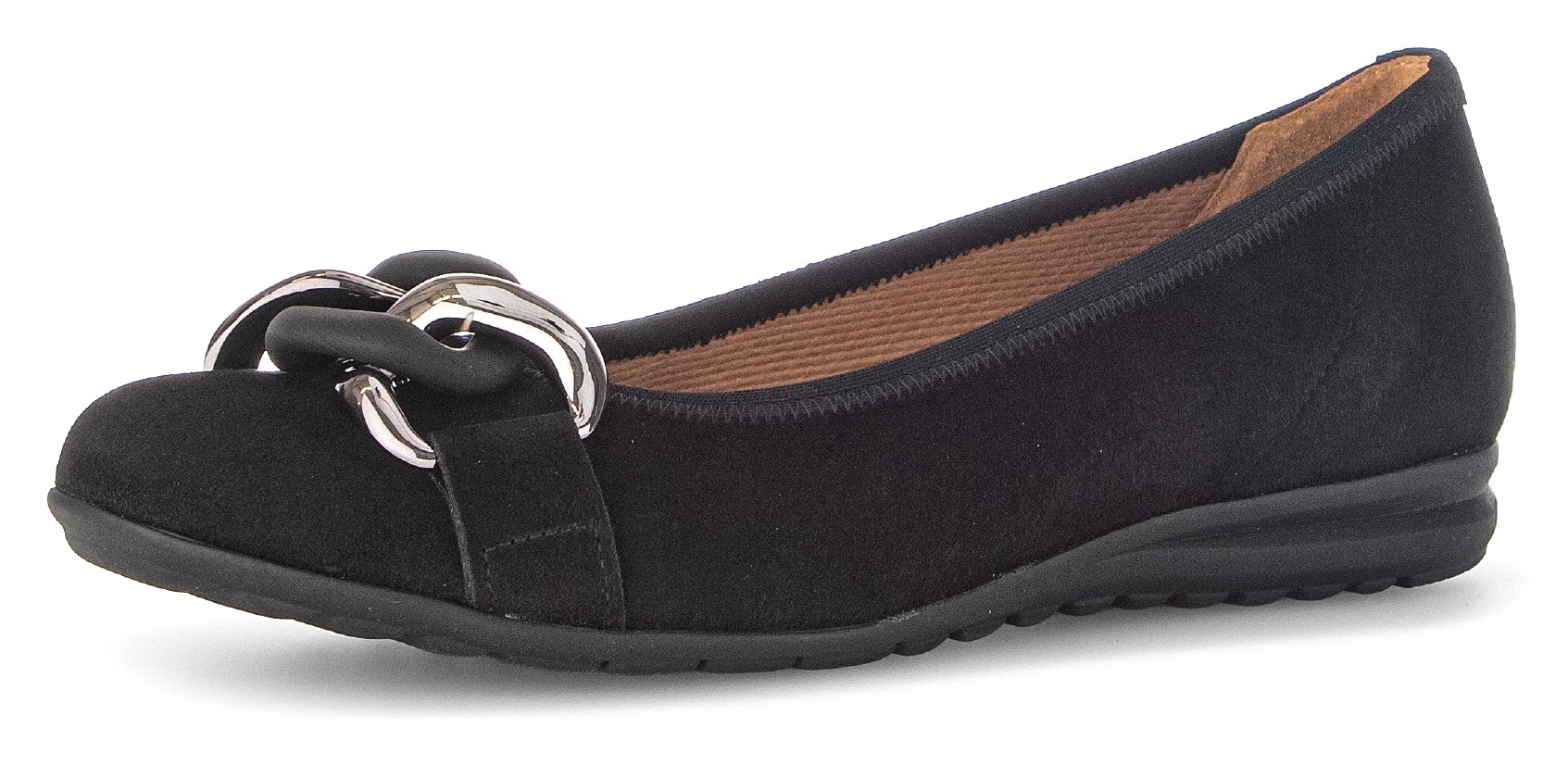 Gabor Ballerina »FLORENZ«  , Keilabsatz, Bequemschuh, Slipper, Businessschuh in Weite G (=weit)
