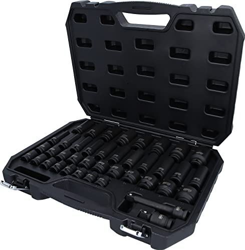 KS Tools - 515.0065 - Dopsleutelset - 40-delig - Gefosfateerd Chroom-molybdeen - Kunststof Koffer