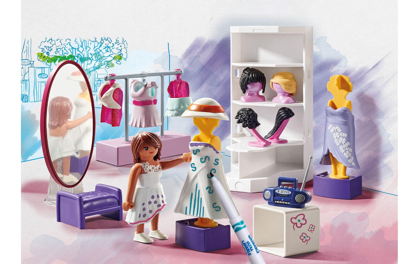Color Fashion Design Set 71373Spiel- und Malset aus der Serie Color