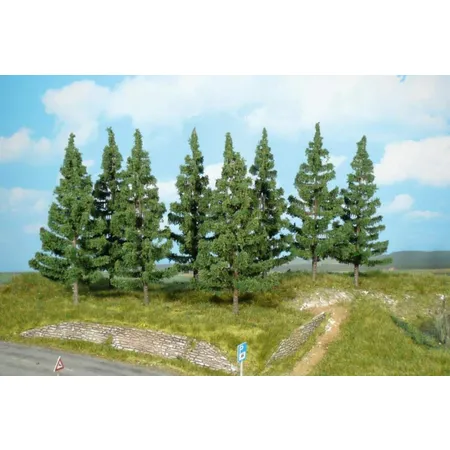 Heki 2127 8 Fichten 17 cm