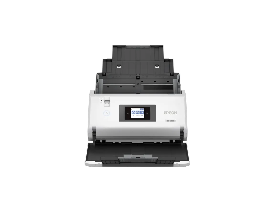 Epson WorkForce DS-32000 - Dokumentscanner - Contact Image Sensor (CIS) - Duplex - A3 - 600 dpi x 600 dpi - op til 90 ppm (mono) / op til 90 ppm (farve) - ADF (120 ark) - op til 40000 scanninger pr. dag - USB 3.0
