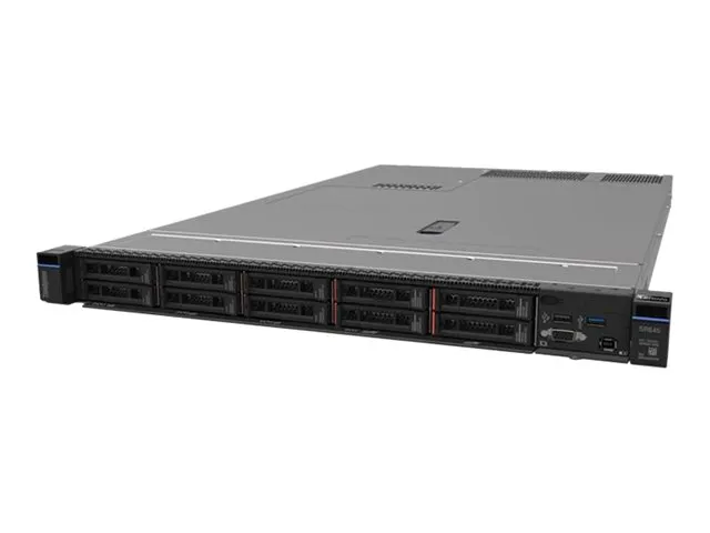 Lenovo ThinkSystem SR645 7D2X - Server - rack-monterbar 1U - 2-vejs - 1 x EPYC 7303 / op til 3.4 GHz - RAM 32 GB - SAS - hot-swap 2.5