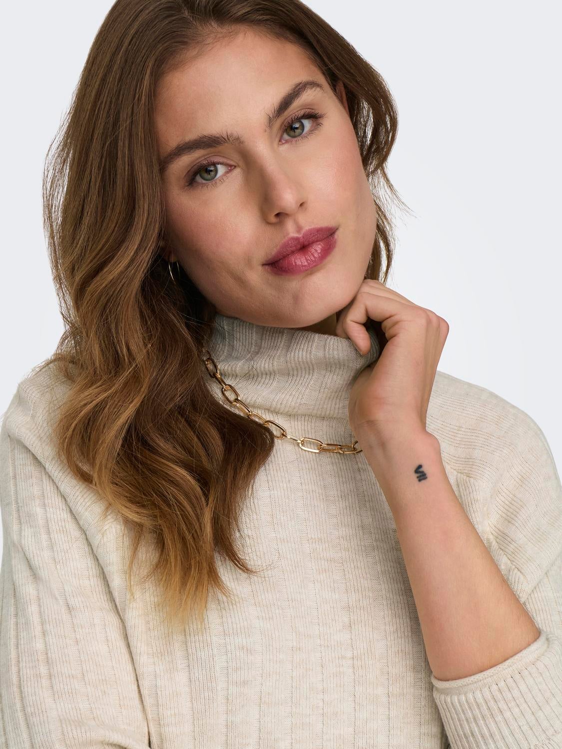 ONLNEW Strickpullover Pumice Stone