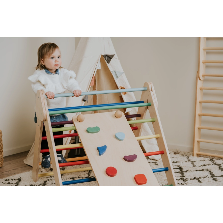 LEG & GO Kletterdreieck Regenbogen