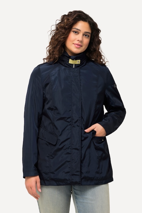 HYPRAR Funktionsjacke, Stehkragen, Kapuze, 2-Wege-Zipper