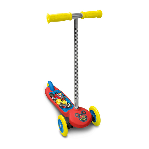 Patinete de 3 rodas com estampa do Mickey Mouse
