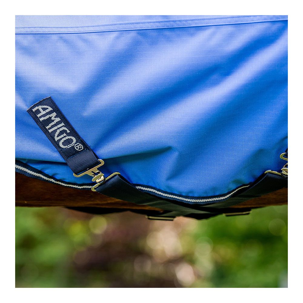 Horseware AMIGO HERO PLUS 600D 100G - Couverture paddock blue/navy