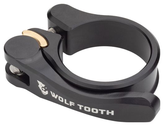 Collier de Selle à Serrage Rapide Wolf Tooth Seatpost Clamp Quick Release Noir