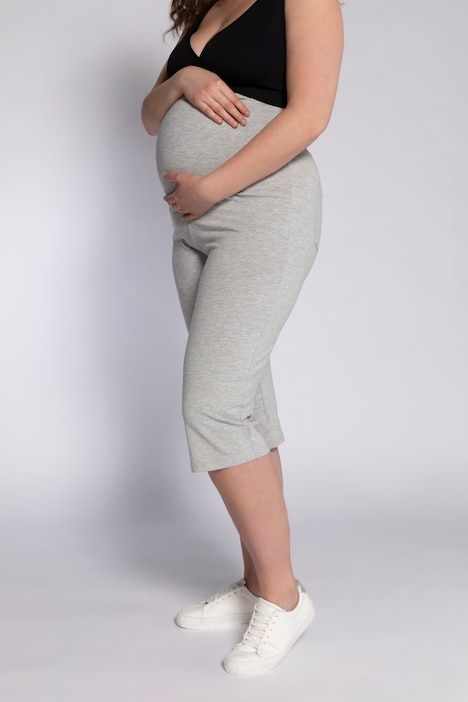 Bellieva-Caprihose, Umstandshose, Elastikbund, Biobaumwolle, GOTS