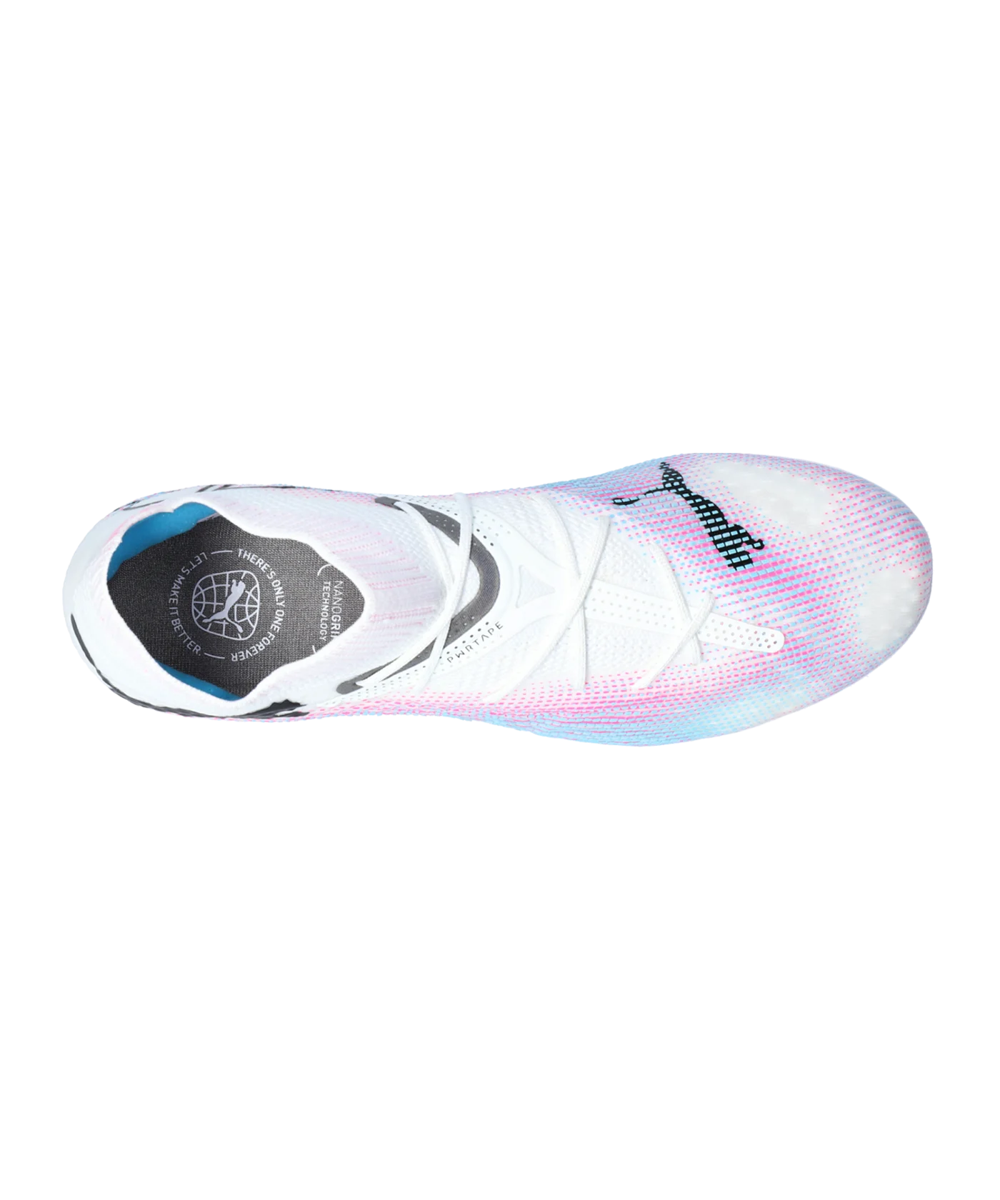 PUMA FUTURE 7 Ultimate MG Phenomenal Weiss Schwarz Pink F01
