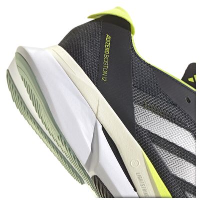 Chaussures adidas adizero Boston 12 Noir Jaune Homme