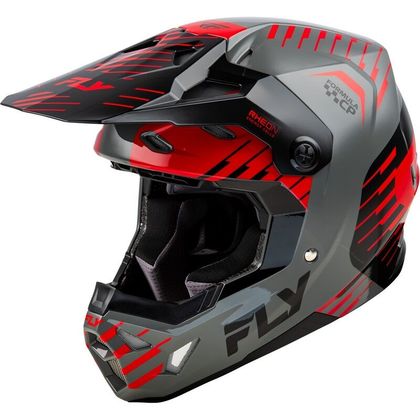 Casque cross Fly FORMULA CP SLICE 2025 - Rouge