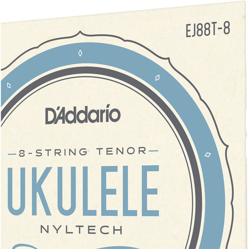 D'Addario EJ88T-8 Nyltech 8-string Ukulele snaren voor achtsnarige tenor ukelele