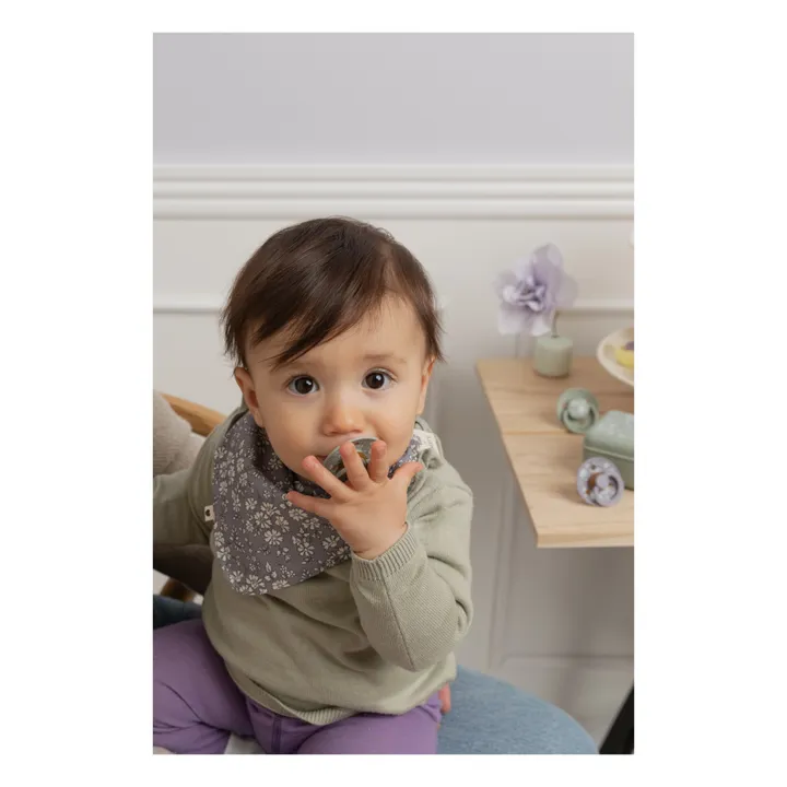 Bibs Bavoir bandana - Bibs x Liberty | Gris clair