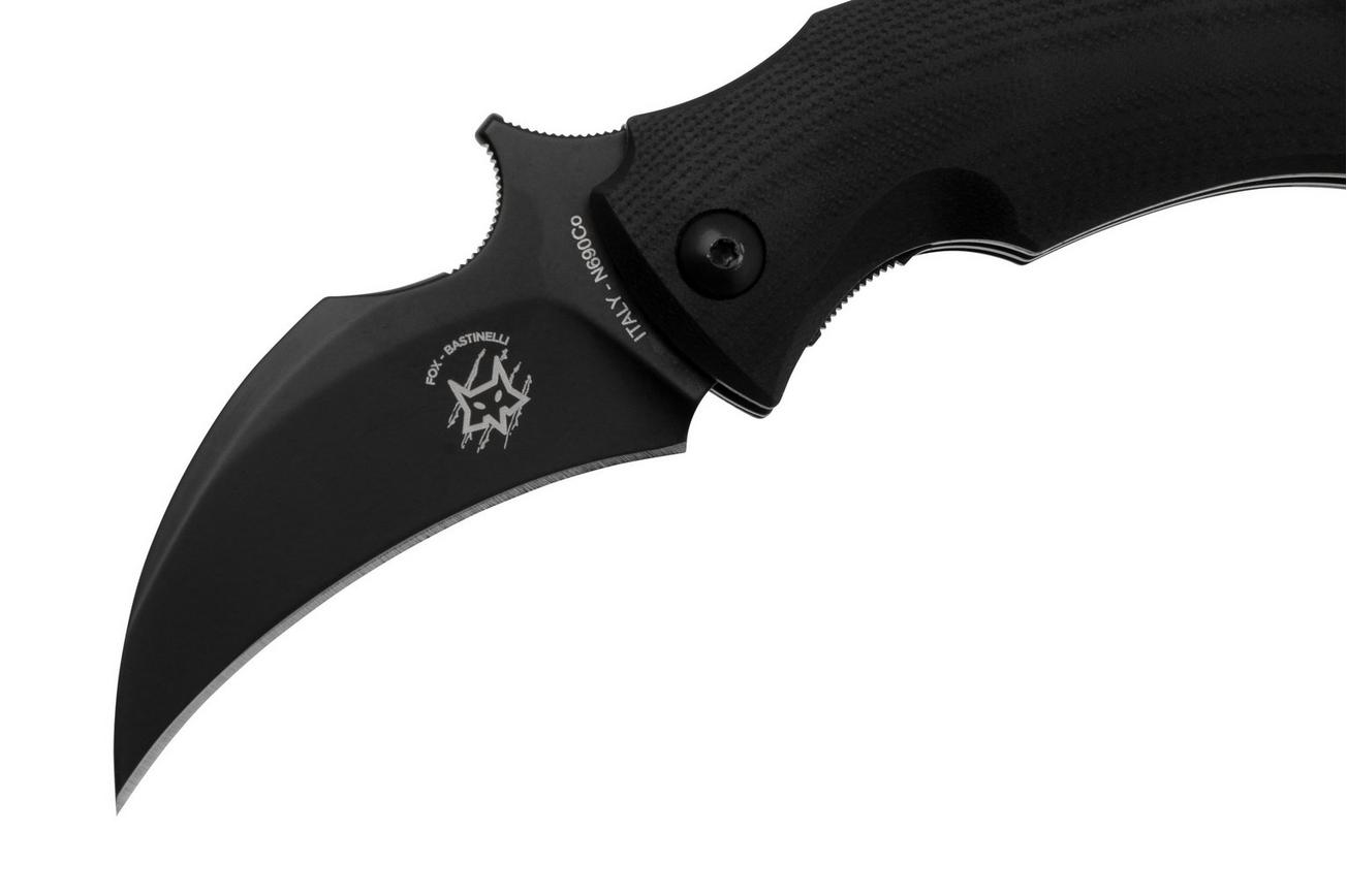Fox Black Bird Bastinelli FX-591 Black karambit