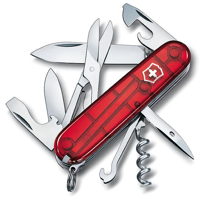VICTORINOX - COUTEAU CLIMBER TRANSLUCIDE