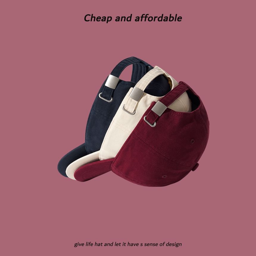 Alpha Kiss - Baseballpet met geborduurde hond