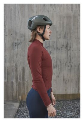Maillot Manches Longues Femme Poc Ambient Thermal Garnet Rouge