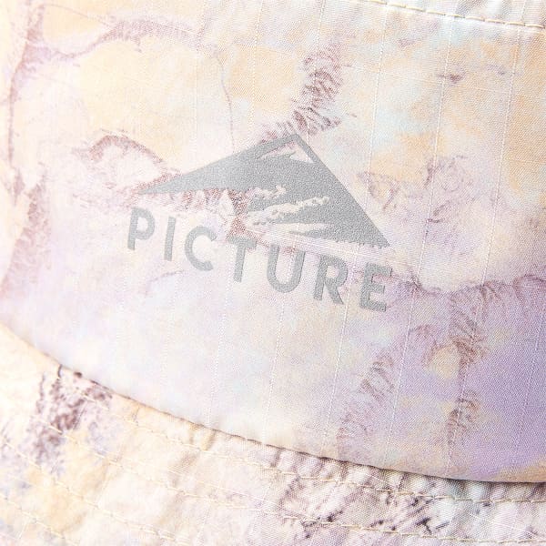 Chapeau randonnée PICTURE LISBONNE HAT GEOLOGY CREAM