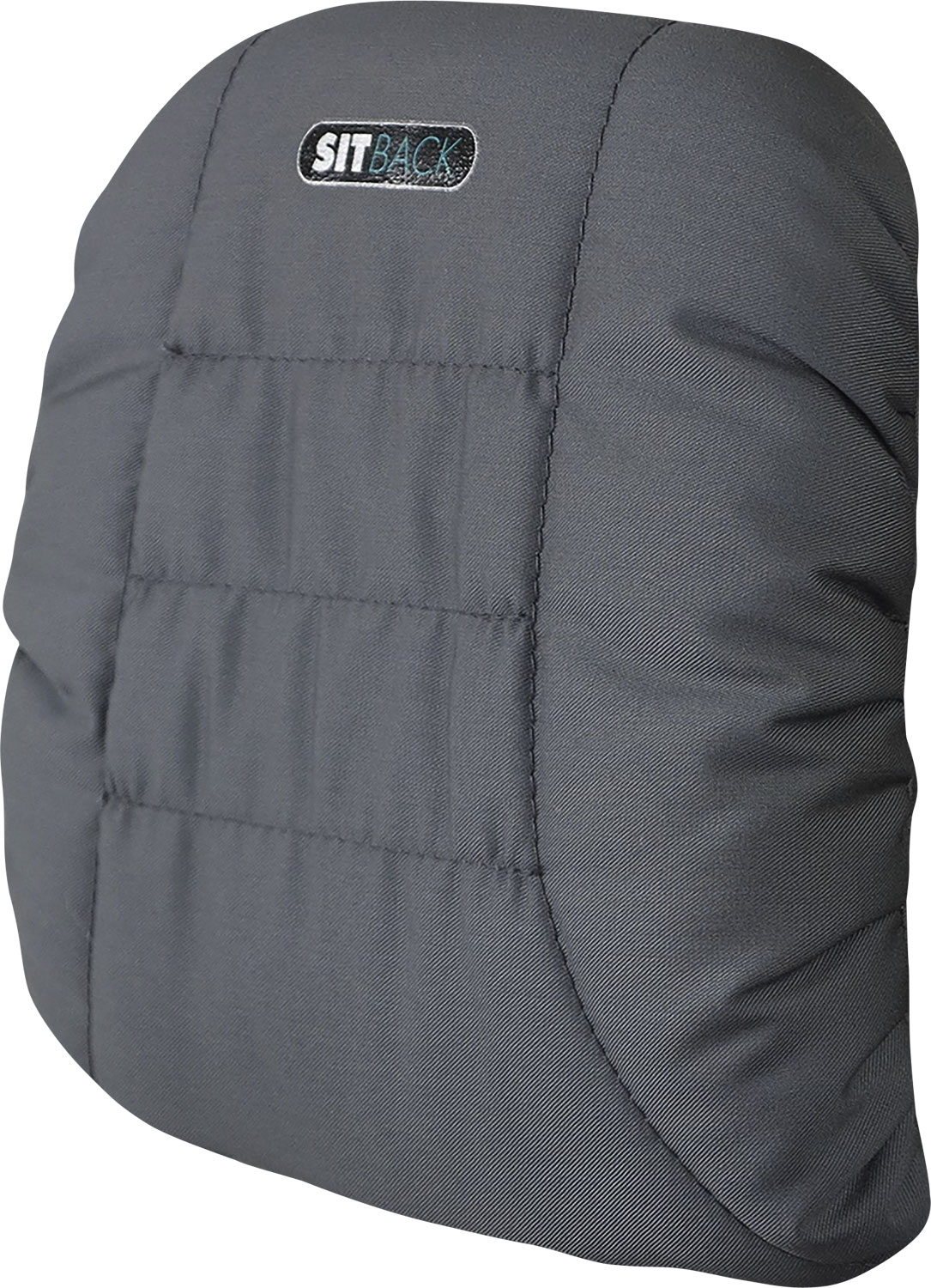 Sitback Neck Stoff Kopfstützenkissen grau