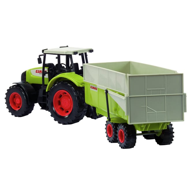 DICKIE Traktor Claas Ares + Anhänger