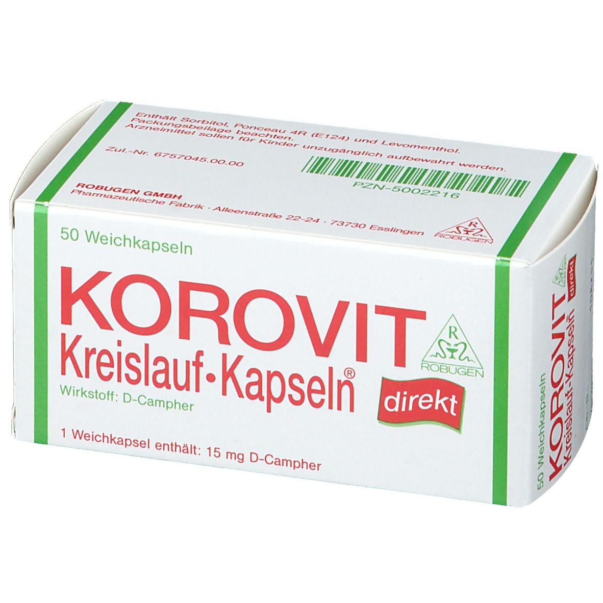 Korovit Kreislauf Kapseln