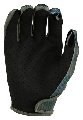 Gants Troy Lee Designs Flowline Brushed Camo Army Vert