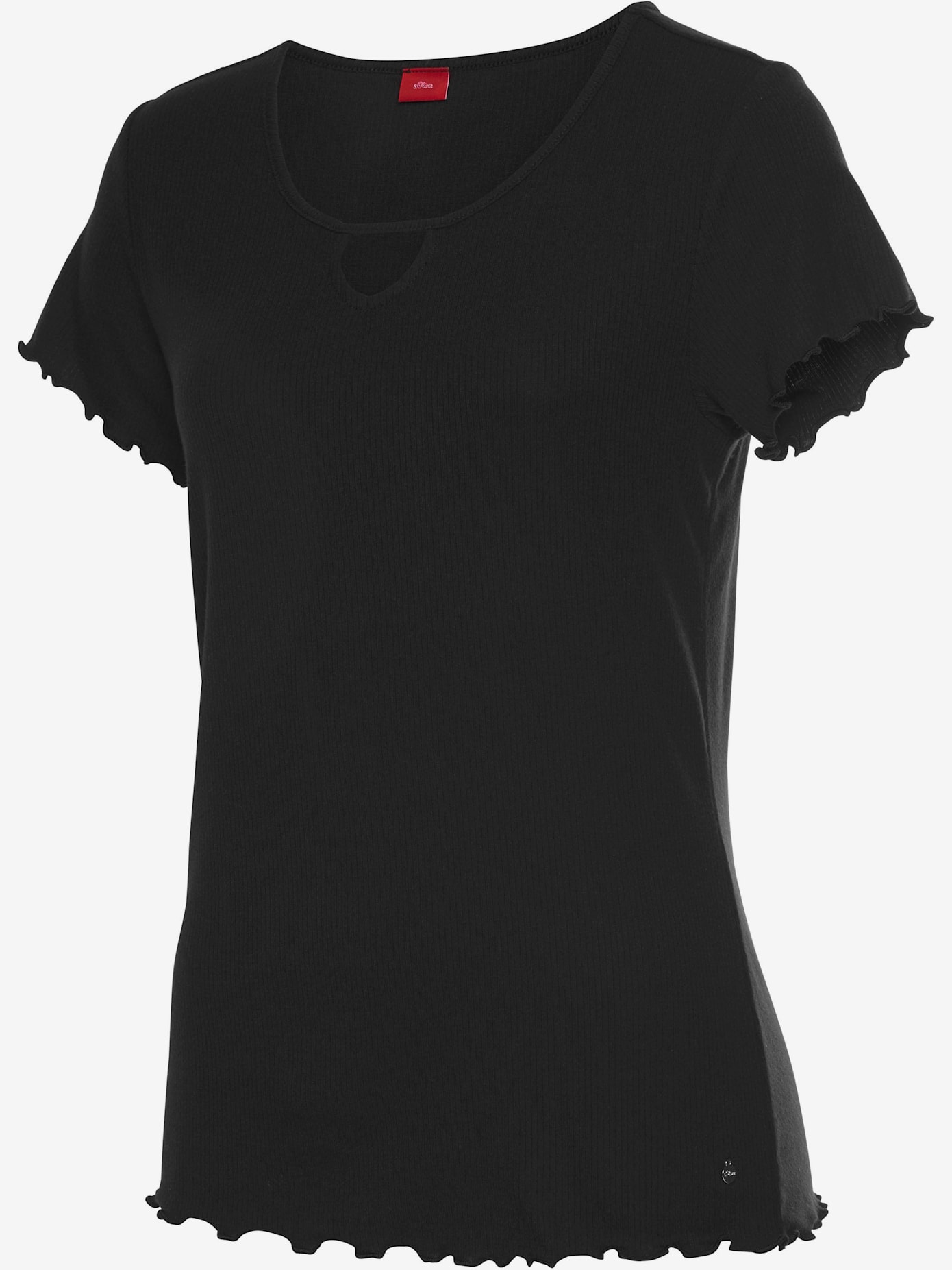 T-shirt à manches courtes avec encolure ronde