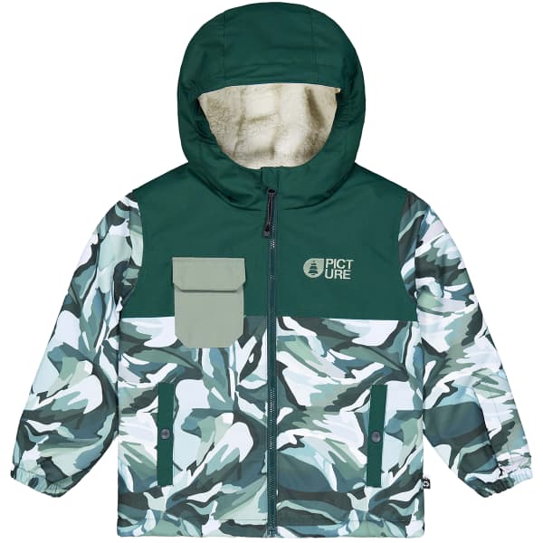 Veste de ski PICTURE SNOWY PRINTED TODDLER JKT PDRSA PINEPEPPUP L WRTH
