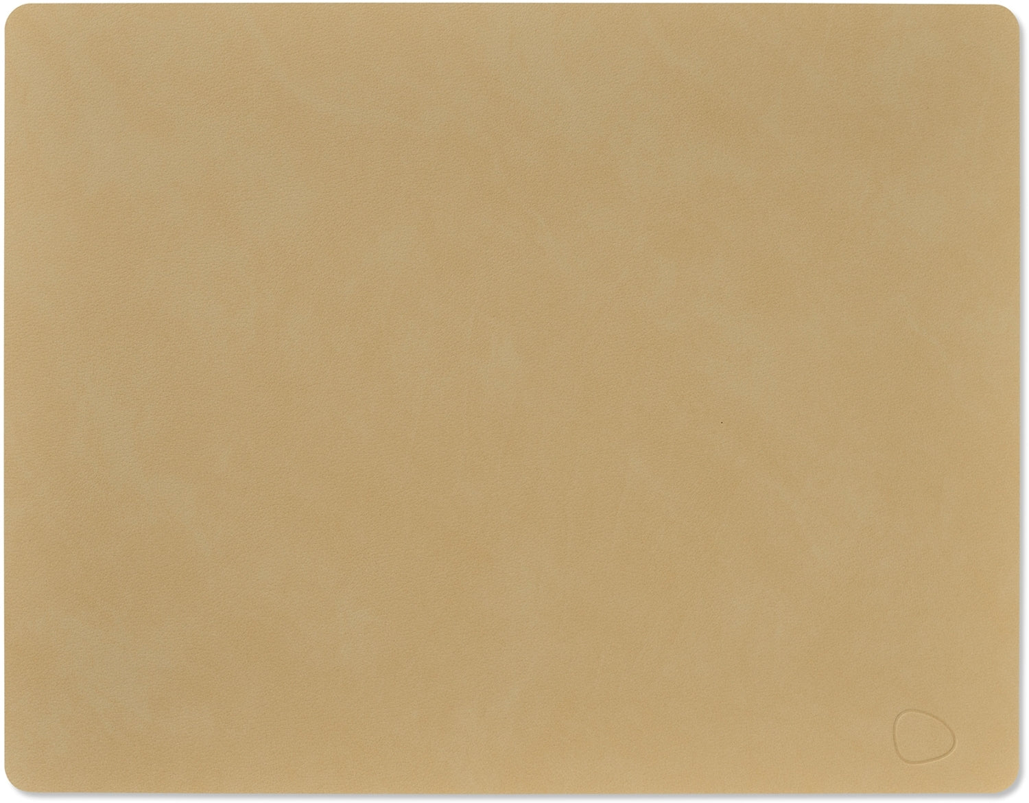 LIND DNA Placemats Nupo - Leer - Khaki - 45 x 35 cm - 2 Stuks
