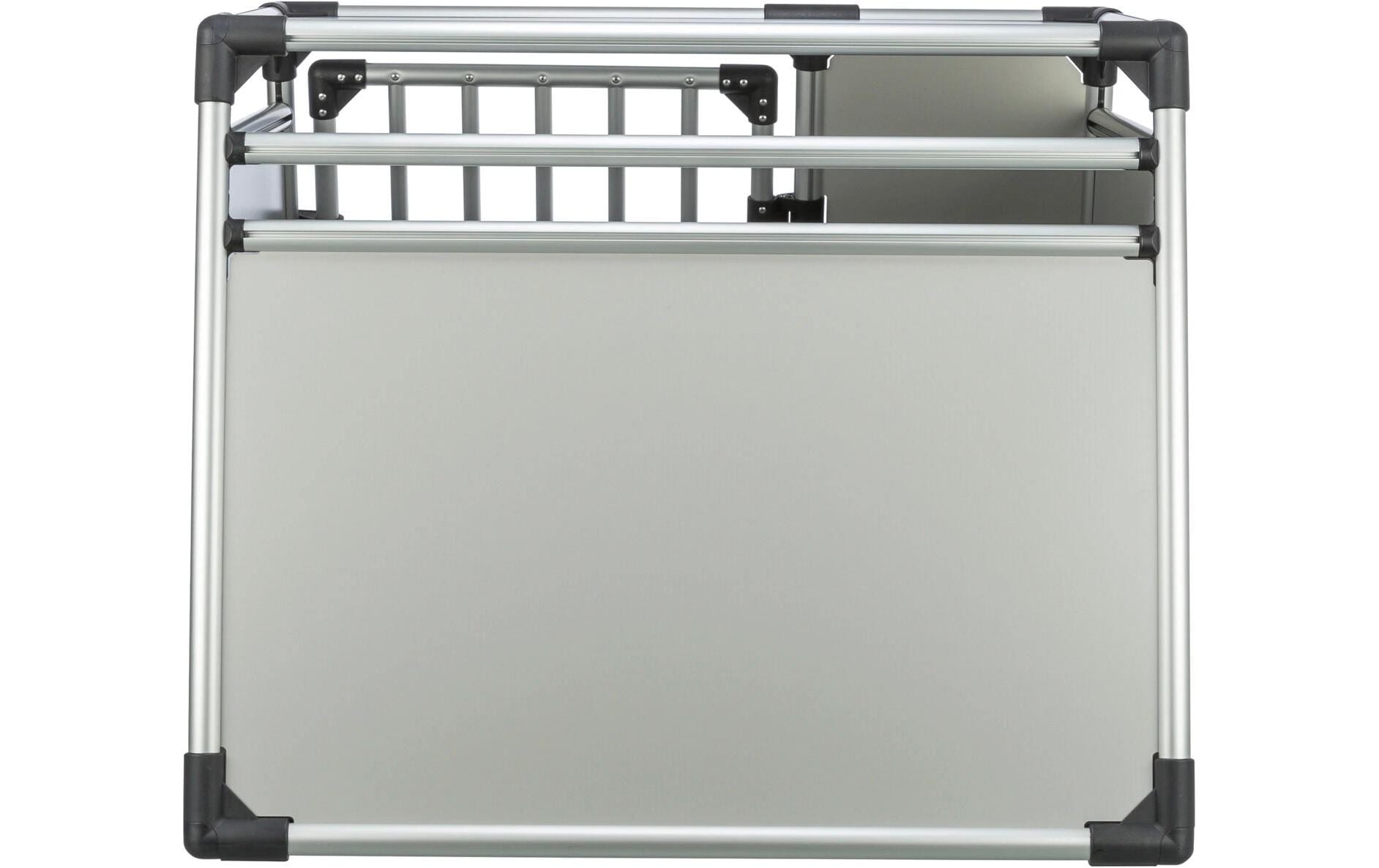 Transportbox  Aluminium L - XL<br>Transportbox, Schwarz/Silber