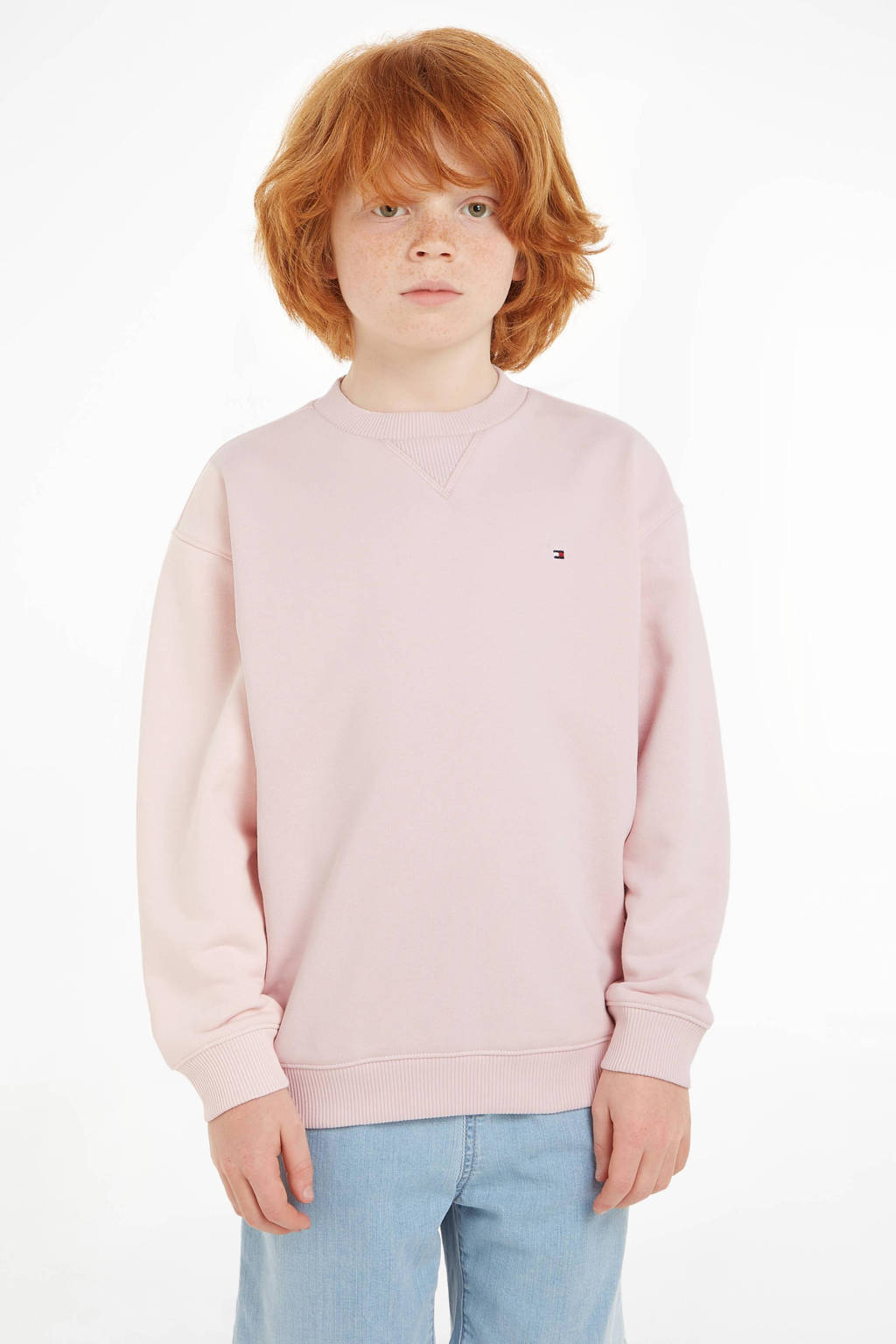 Tommy Hilfiger sweater lichtroze