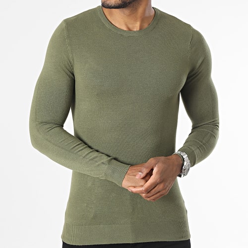 Pull Vert Kaki