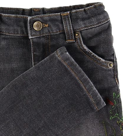 Dolce & Gabbana Jeans - Antracit m. Strickerei