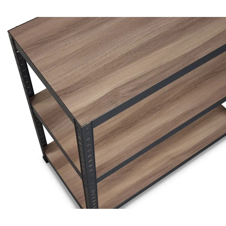 Avasco Stellingkast - Zwart - Opbergrek laag metaal - 88x90x45