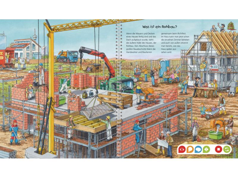 tiptoi Lernbuch WWW Komm mit auf die Baustelle Lebendiges Sachwissen für alle Baustellen-Fans