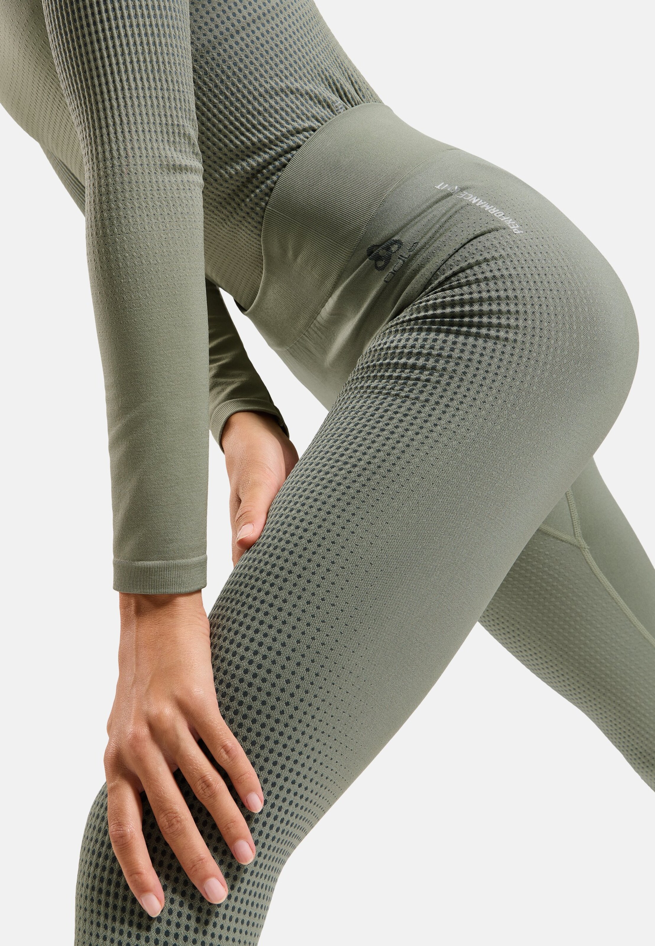 Performance Warm Base Layer Tights in shadow