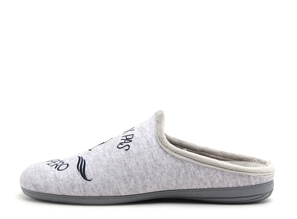 La maison de l espadrille chaussons homme 109 6 gris