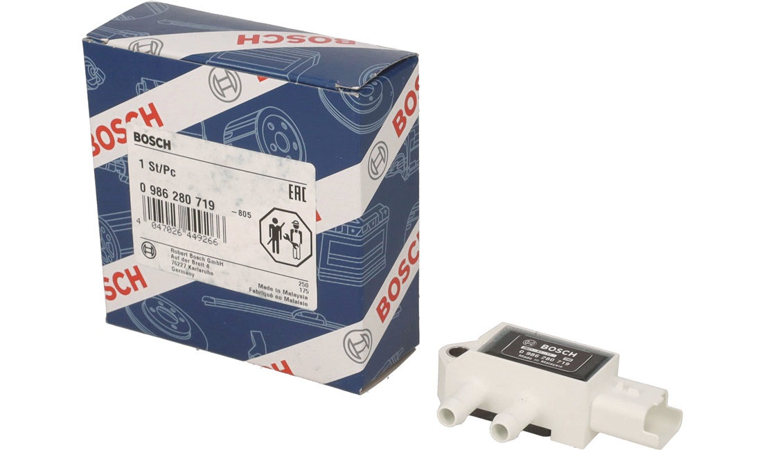 Sensor,udstødningstryk