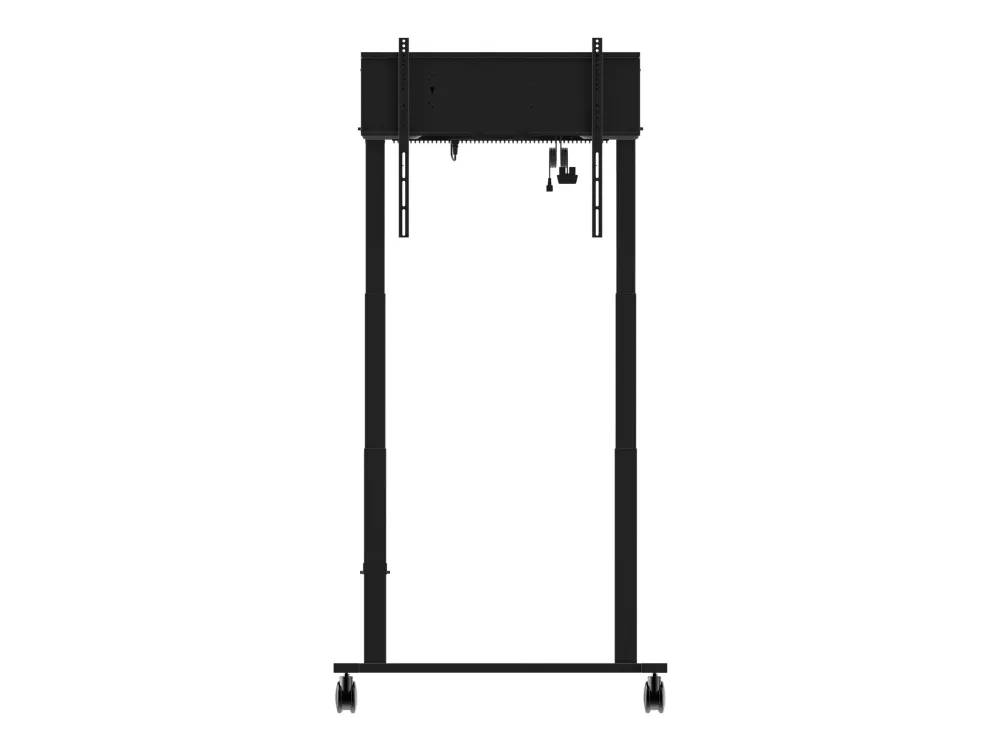 Iiyama MD-CAR2031-B1 - Vogn med hjul - dobbeltkolonne motoriseret - for fladt panel - med anti-kollision - sort - skærmstørrelse: 55