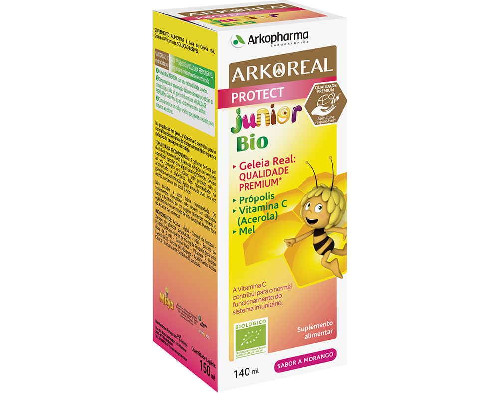 SUPLEMENTO ARKOREAL PROT JÚNIOR BIO XAROPE 140ML