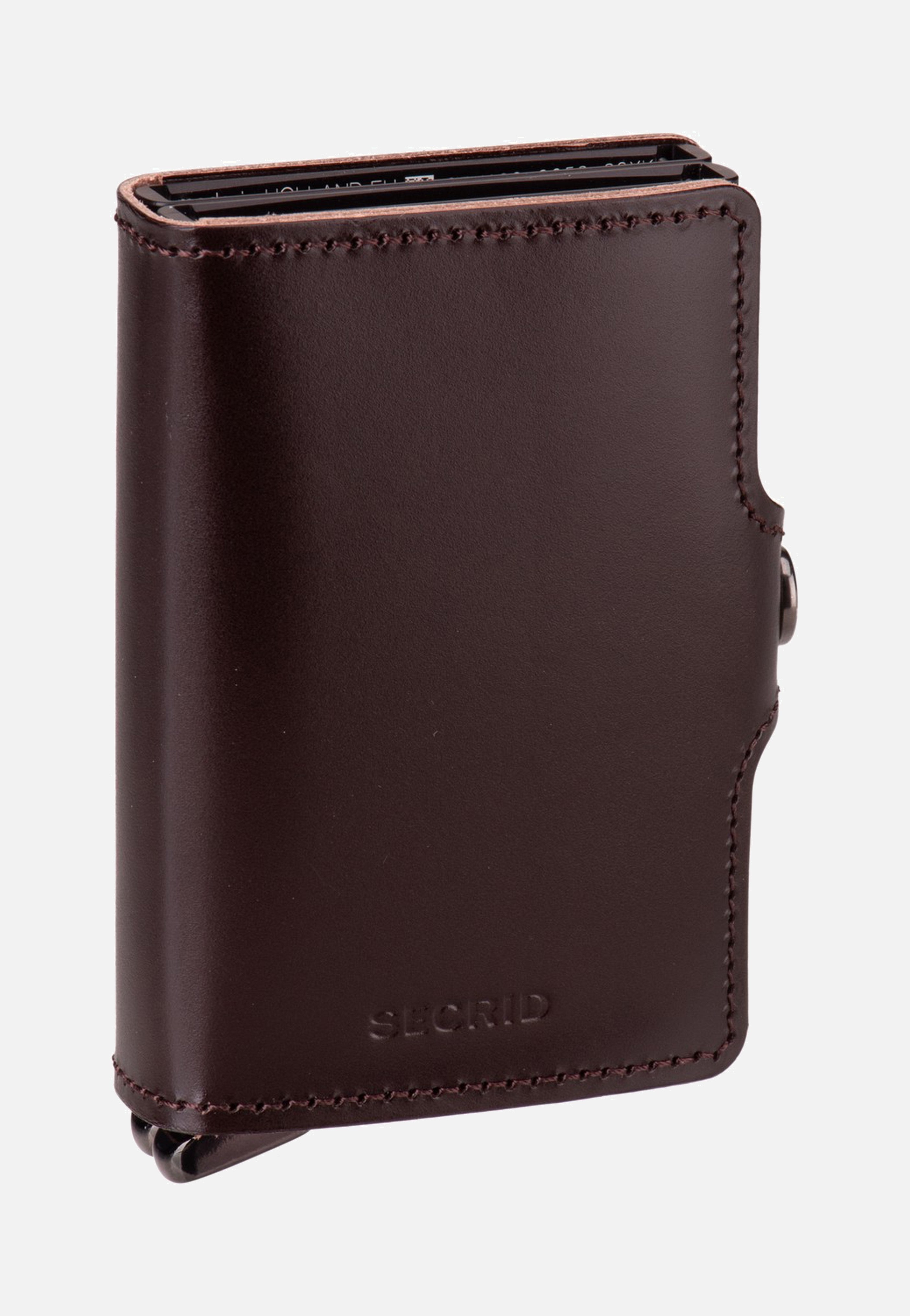 Twinwallet Dusk Dark Brown+ - Portemonnaie